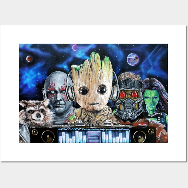 Dj Groot Wall Art by cenoskinz